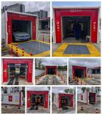 中國(guó)南昌，中國(guó)石化，隧道9刷電腦洗車(chē)機(jī)安裝調(diào)試中